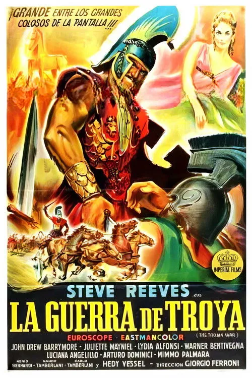Póster de la película La guerra de Troya