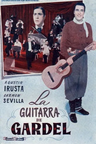 Agustín Irusta interpreta a Raúl Armada en La Guitarra de Gardel