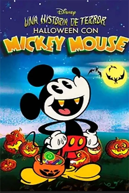 Póster de la película La historia más aterradora: un espeluznante Mickey Mouse en Halloween