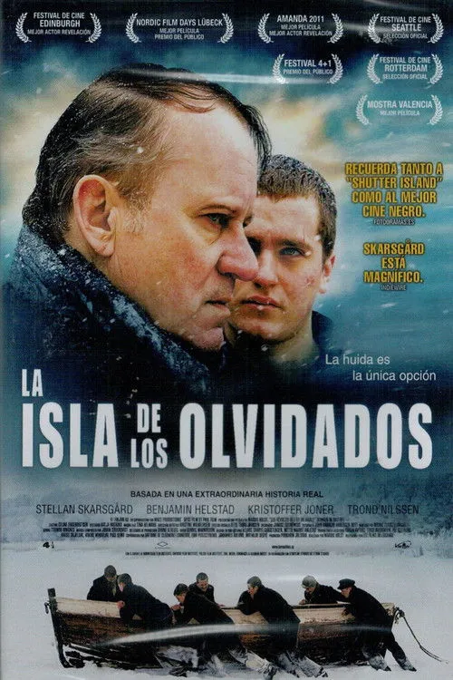 Póster de La isla de los olvidados