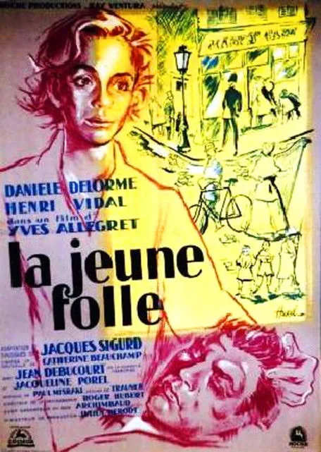 Michèle Cordoue interpreta a Mary, the cabaret girl en La Jeune Folle