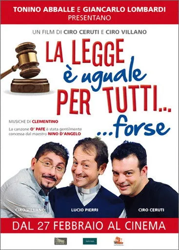 Portada de La Legge è Uguale per Tutti... Forse