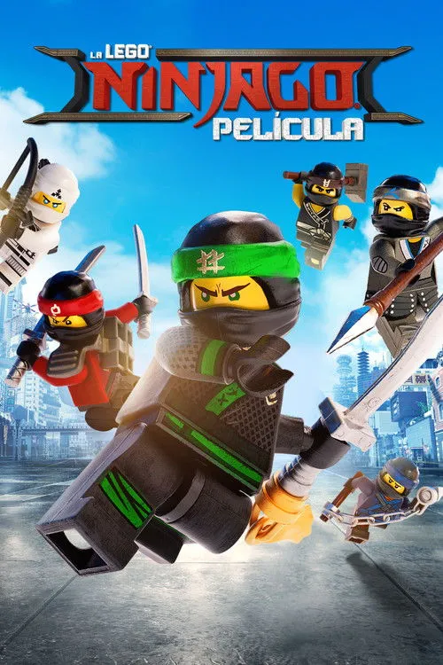 Póster de La Lego Ninjago película