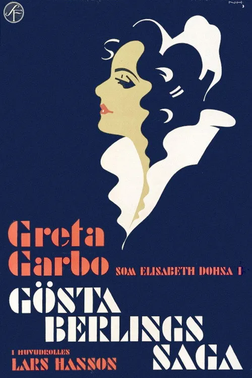 Greta Garbo interpreta a Elizabeth Dohna en La leyenda de Gösta Berling (La saga de Gösta Berling)