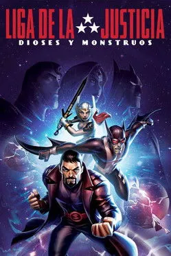 Póster de La Liga de la Justicia: Dioses y Monstruos