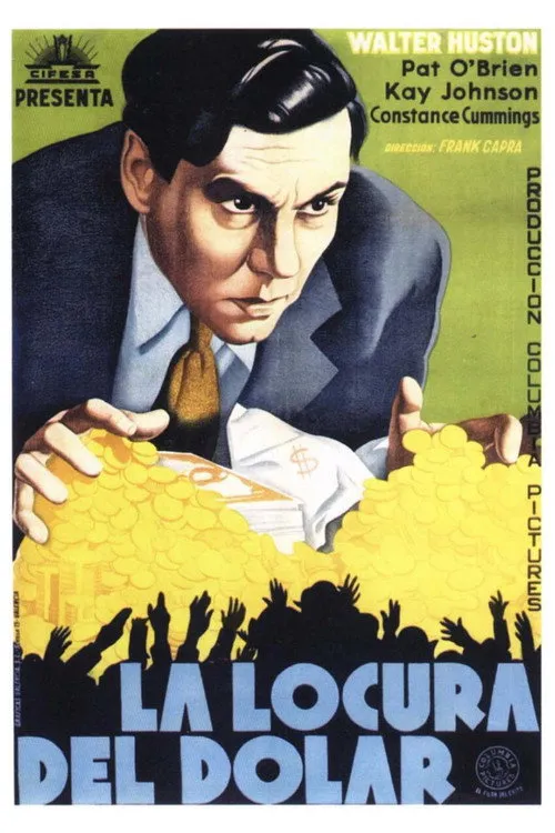 Walter Huston interpreta a Thomas Dickson en La locura del dólar