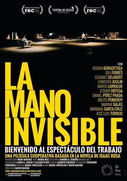 Daniel Pérez Prada interpreta a Informático en La mano invisible