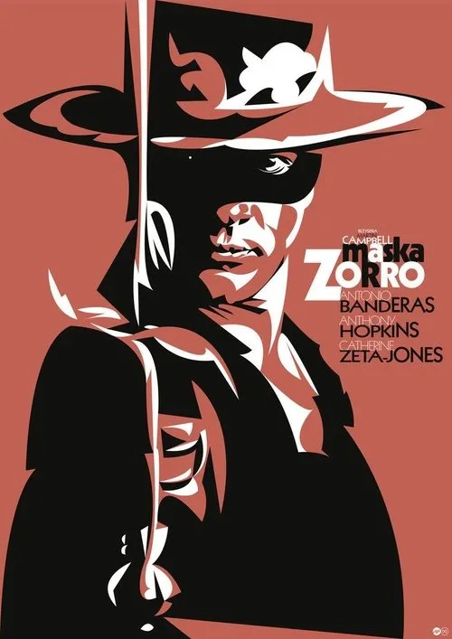 Antonio Banderas interpreta a Alejandro Murrieta / Zorro en La máscara del Zorro