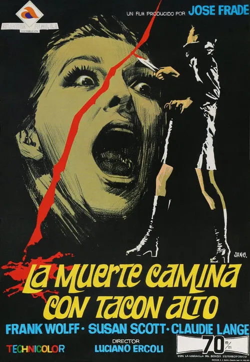 Portada de La muerte camina con tacón alto