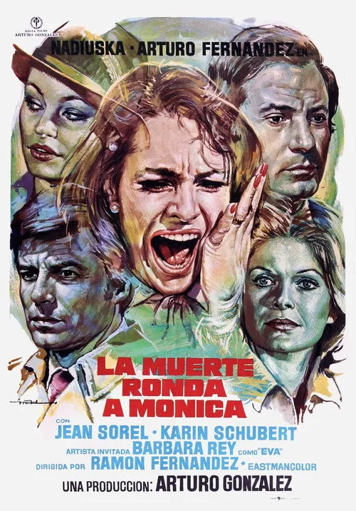 Nadiuska interpreta a Mónica en La muerte ronda a Mónica