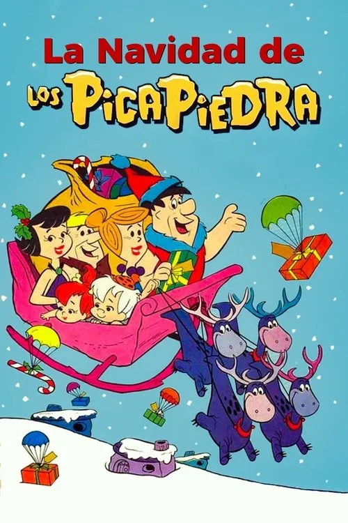 Póster de la película La Navidad de los Picapiedra