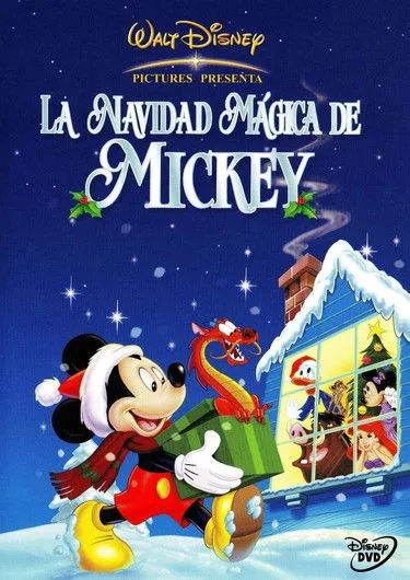 Portada de La navidad mágica de Mickey