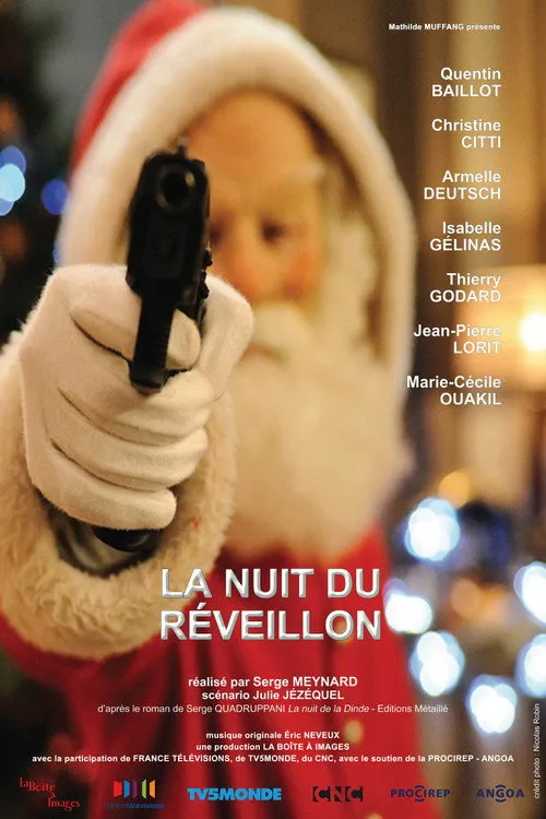 Quentin Baillot interpreta a Le Père Noël en La Nuit du réveillon
