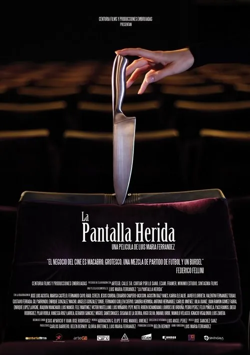 Póster de La pantalla herida
