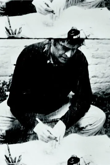 Marcel Broodthaers interpreta a Himself en La Pluie (Projet Pour Un Texte)