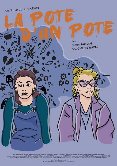 Constance Carrelet interpreta a Chambermaid en La pote d'un pote