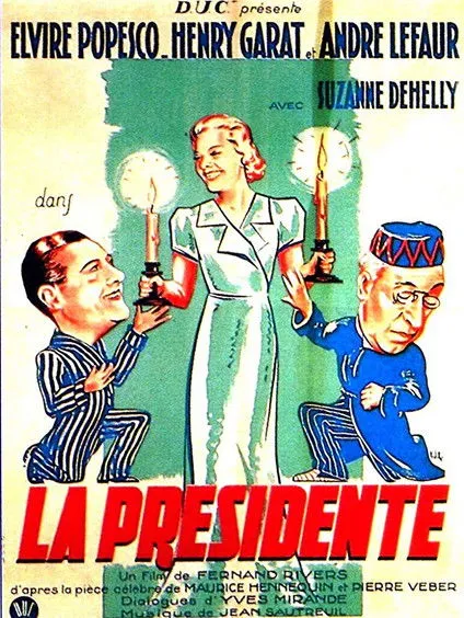 Maurice Dorléac interpreta a Rosimond en La Présidente