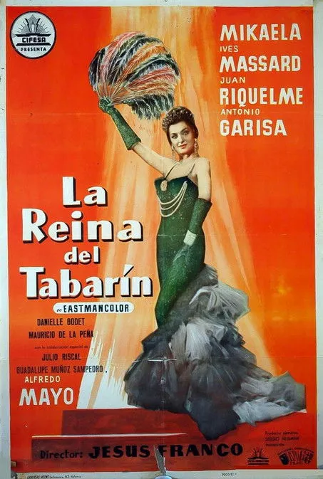 Póster de la película La reina del Tabarín