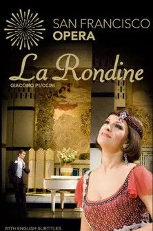 Póster de La Rondine - San Francisco Opera