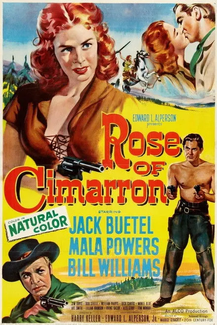 Póster de la película La rosa de Cimarrón