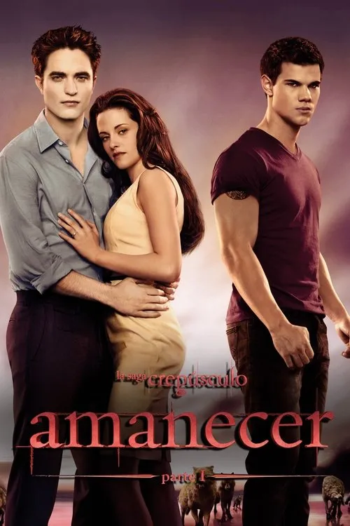 Póster de La saga Crepúsculo:  Amanecer - Parte 1