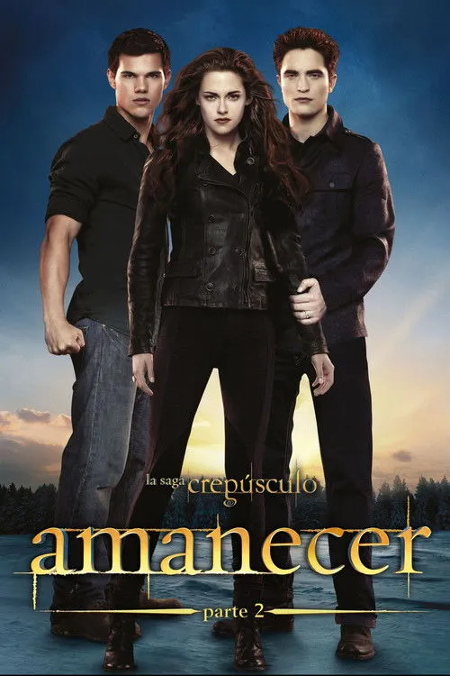 Póster de La saga Crepúsculo:  Amanecer - Parte 2