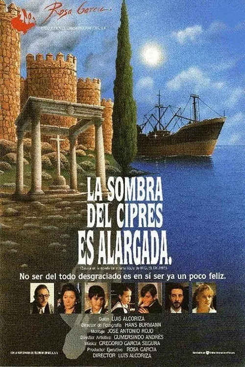 Emilio Gutiérrez Caba interpreta a Mateo Lesmes en La sombra del ciprés es alargada