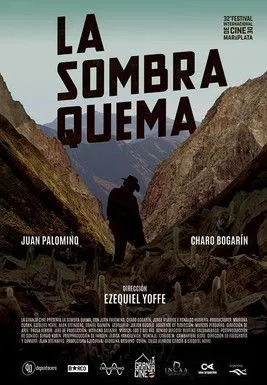 Póster de La sombra quema