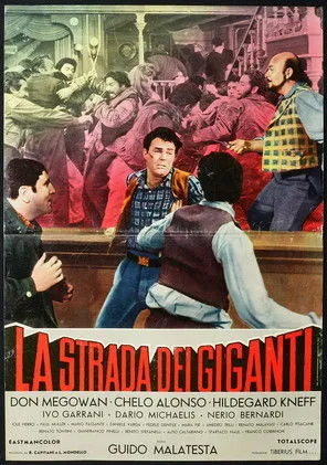 Póster de la película La strada dei giganti