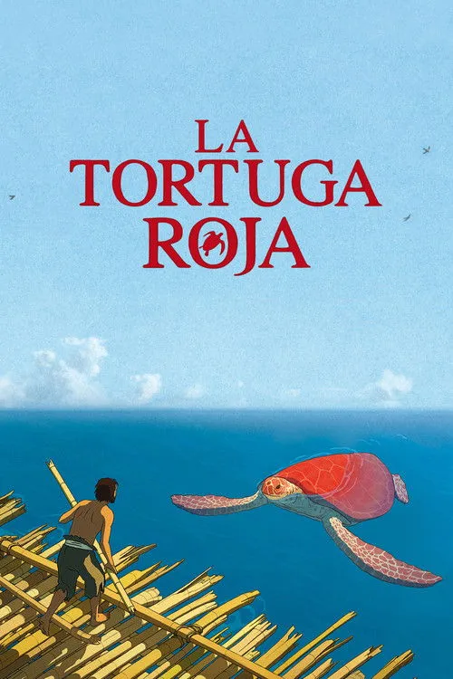 Póster de La tortuga roja