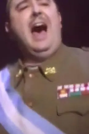 Carlos Areces interpreta a Francisco Franco en La tragedia de Franco