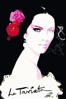 Póster de La Traviata de Valentino