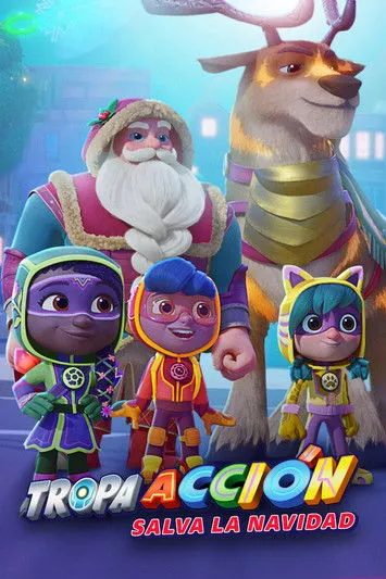 Portada de La Tropa Acción salva la Navidad