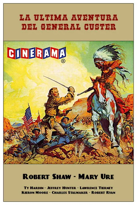 Póster de la película La Última Aventura Del General Custer