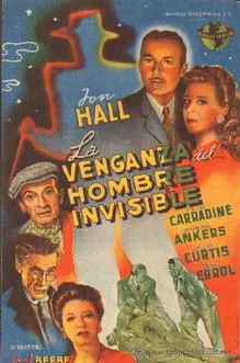 Póster de la película La venganza del hombre invisible