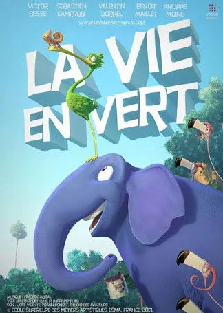 Patrick Béthune interpreta a L'éléphant en La Vie En Vert
