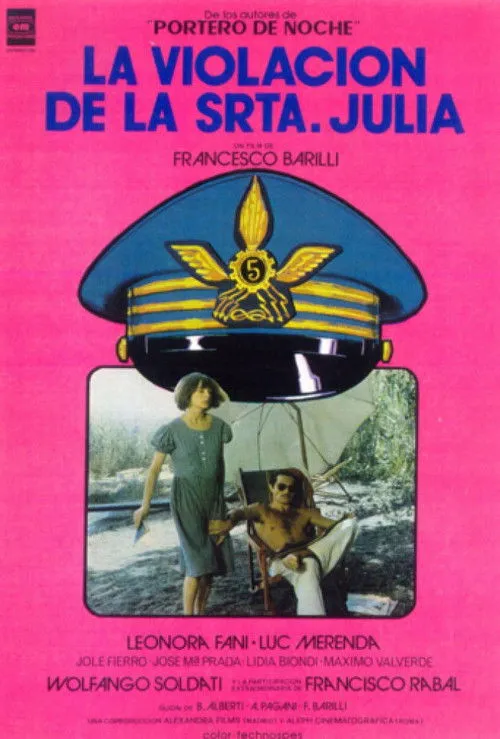 Arnaldo Caivano interpreta a Alfredo en La violación de la señorita Julia