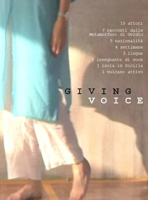 Alessandro Quattro interpreta a Se stesso en La voce naturale - Giving Voice