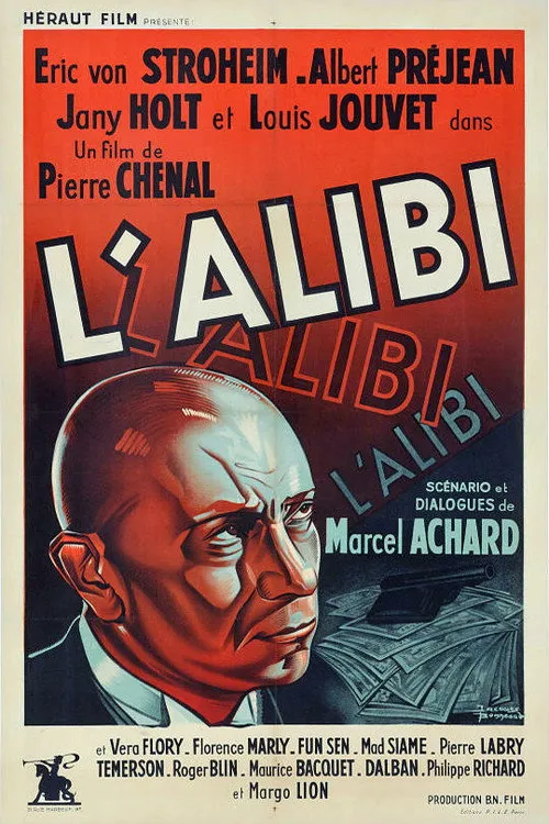 Erich von Stroheim interpreta a Winckler en L'Alibi