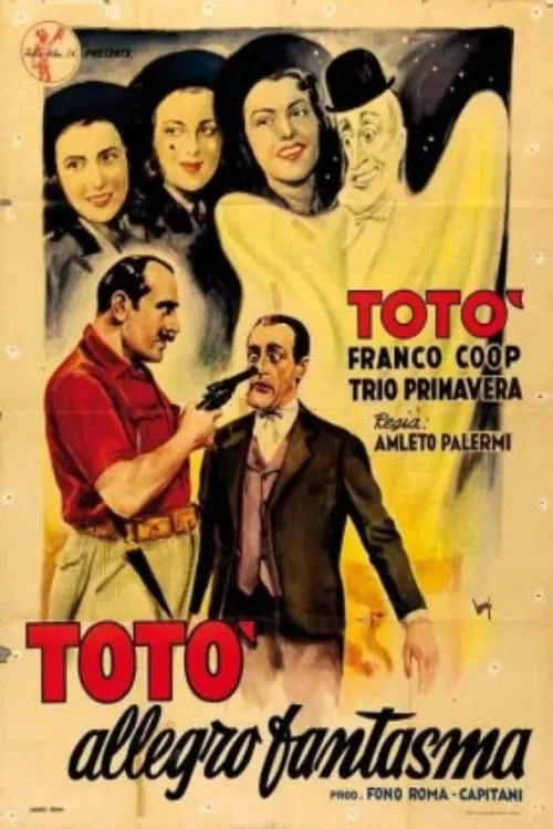 Luigi Pavese interpreta a Temistocle en L'allegro fantasma