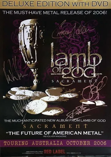 Póster de Lamb of God: The Making of Sacrament