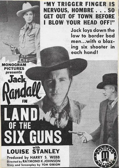 Póster de la película Land of the Six Guns