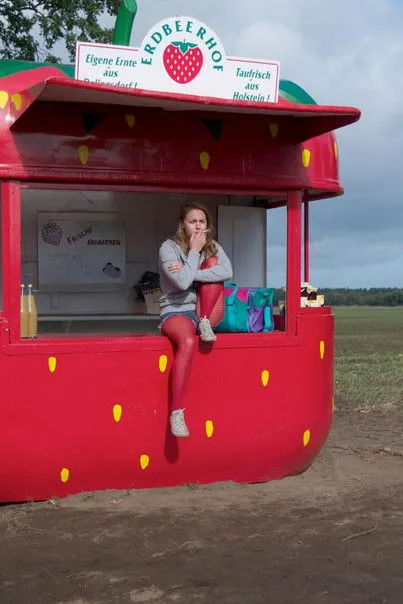 Olga von Luckwald interpreta a Marie en Landerdbeeren