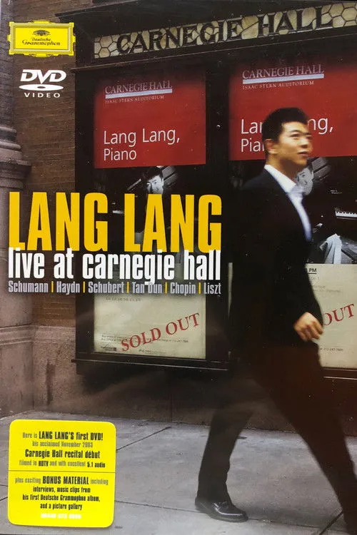 Póster de la película Lang Lang - live at the Carnegie Hall