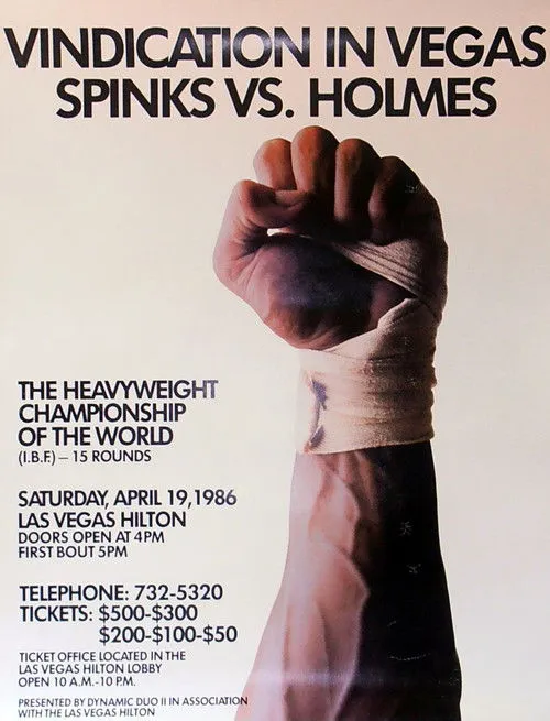 Michael Spinks interpreta a Self en Larry Holmes vs. Michael Spinks II