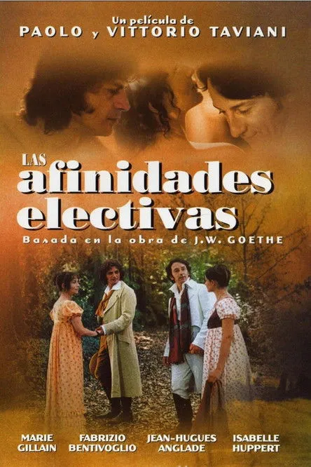 Póster de Las afinidades electivas