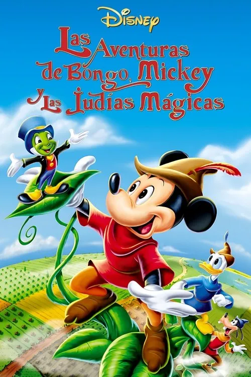 Edgar Bergen interpreta a Himself / Charlie McCarthy / Mortimer Snerd en Las aventuras de Bongo, Mickey y las judías mágicas