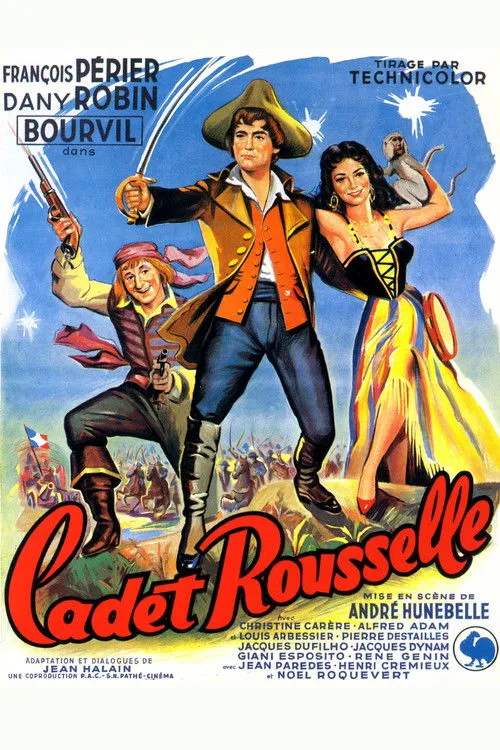 Póster de la película Las aventuras de Cadet Rousselle