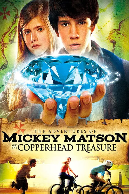 Póster de Las Aventuras de Mickey Matson y la conspiración del cabeza de cobre