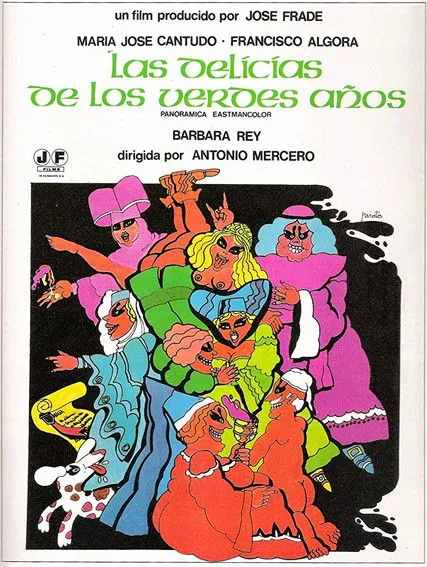 Póster de la película Las delicias de los verdes años